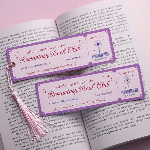Книгоразделител "Romantasy Book Club" Lunar Studio