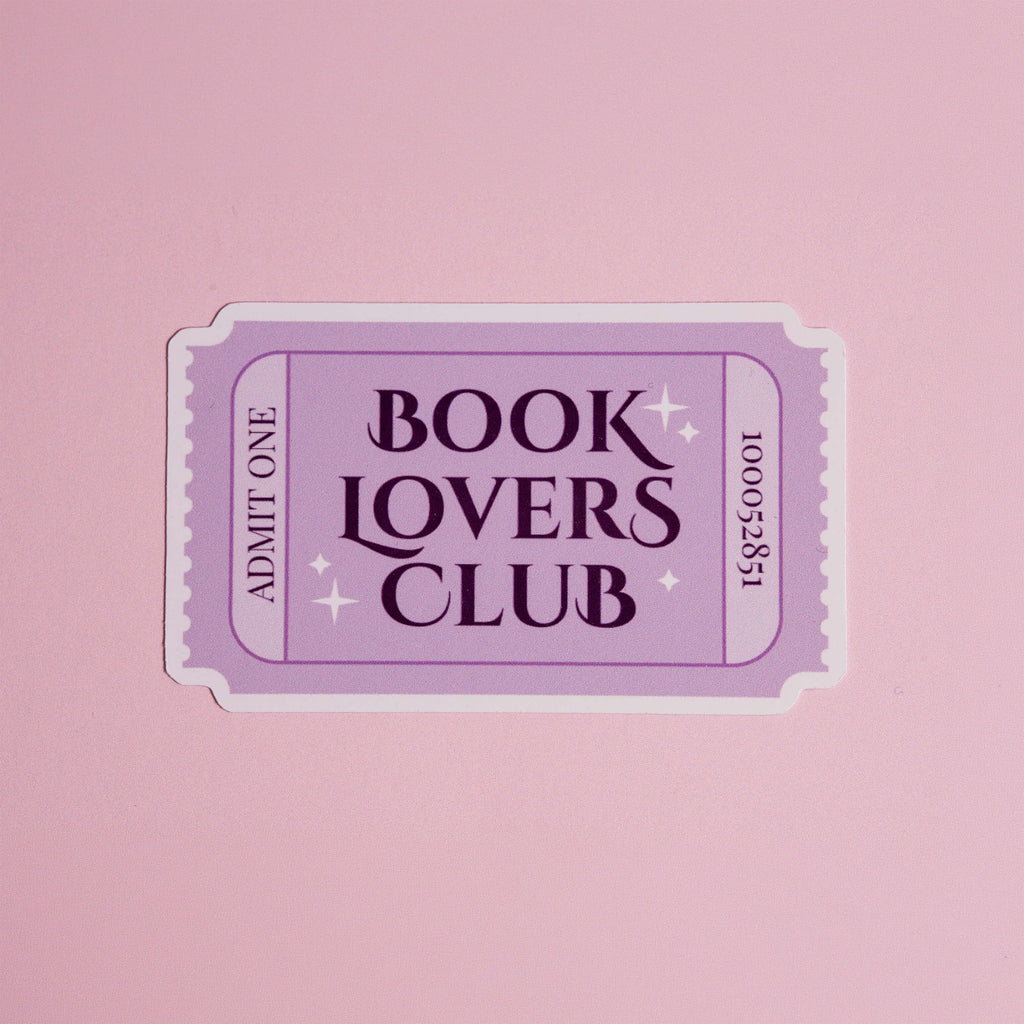 Стикер "Book Lover" Lunar Studio