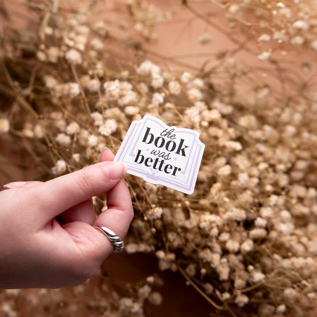 Стикер "The Book Was Better" Lunar Studio