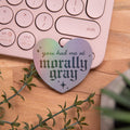 Холограмен стикер "Morally Gray" Lunar Studio