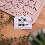 Стикер "The Book Was Better" Lunar Studio