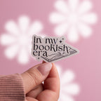 Холограмен стикер "In My Bookish Era" Lunar Studio