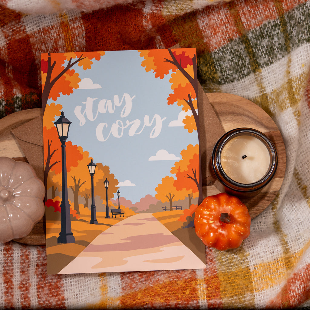 Комплект книжни аксесоари "Cosy Fall" |  Lunar Studio