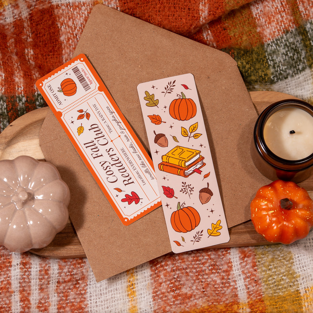 Комплект книжни аксесоари "Cosy Fall" |  Lunar Studio